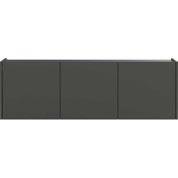 Antracīta pelēks TV galdiņš 138x45 cm Piana – Germania