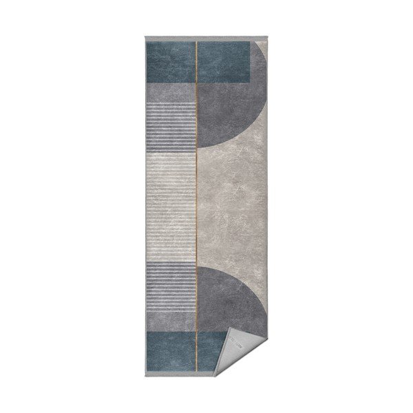 Zils/pelēks paklājs 80x200 cm – Mila Home