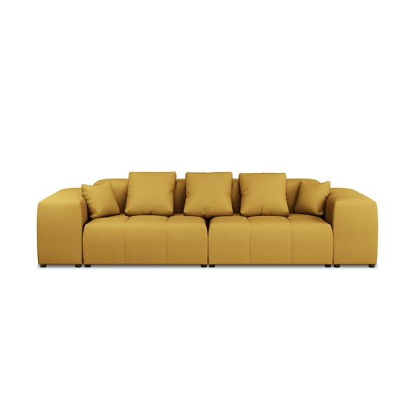 Dzeltens dīvāns 320 cm Rome – Cosmopolitan Design 