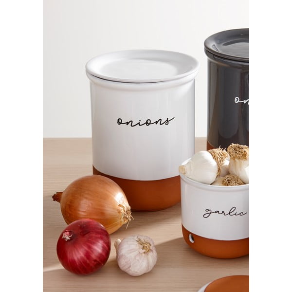 Terakotas konteiners sīpoliem un ķiplokiem Eco – Ladelle-image-1