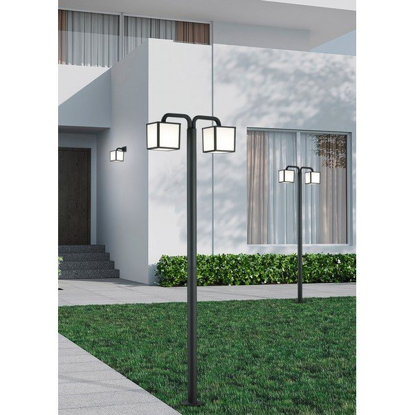 LED stabveida āra gaismeklis (augstums 200 cm) Cubango – Trio-image-1
