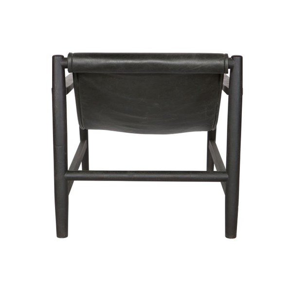 Melns ādas krēsls BePureHome Sling-image-1