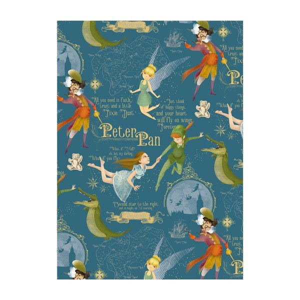 Piezīmju grāmatiņa ar pildspalvu 192 lappuses Peter Pan – Kartos-image-2