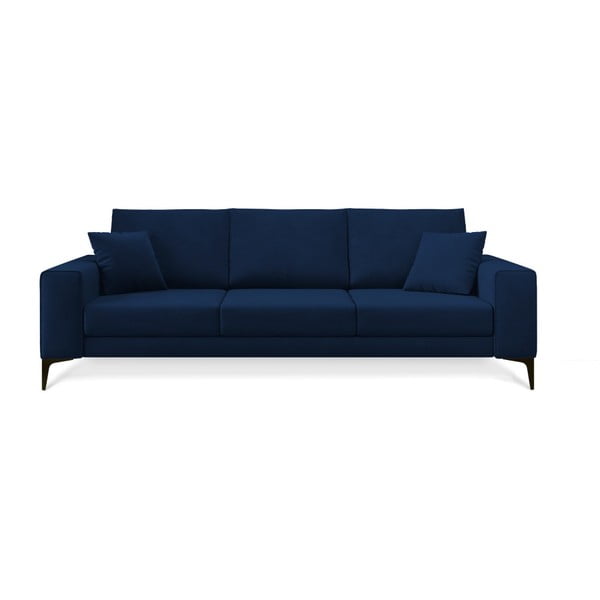Tumši zils dīvāns Cosmopolitan Design Lugano, 239 cm