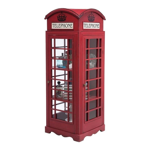 Vitrīna Kare Design London Telefons, augstums 140 cm