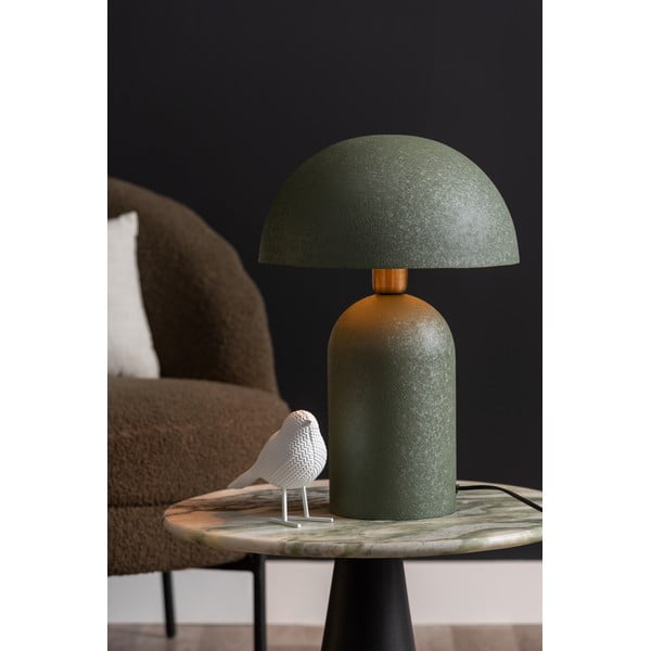 Zaļa galda lampa ar metāla abažūru (augstums 43 cm) Boaz – Leitmotiv-image-1