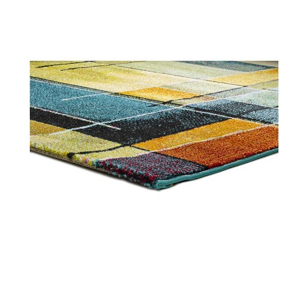Zils un dzeltens paklājs Universal Lenny Multi, 120 x 170 cm-image-2