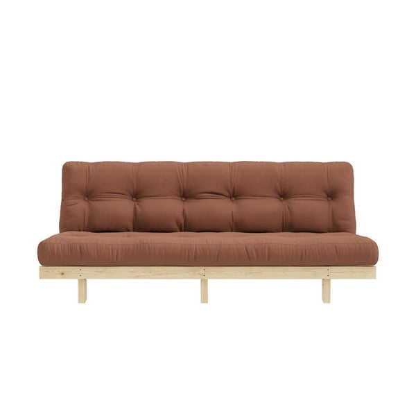 Izvelkamais dīvāns Karup Design Lean Raw Clay Brown