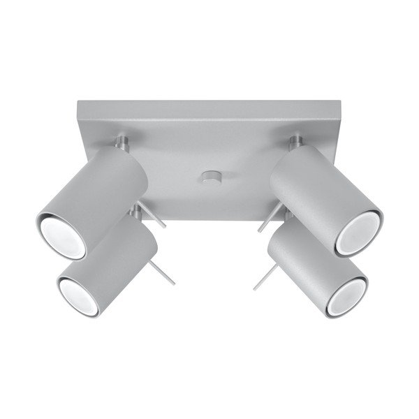 Pelēka griestu lampa Sollux Etna Quatre-image-3