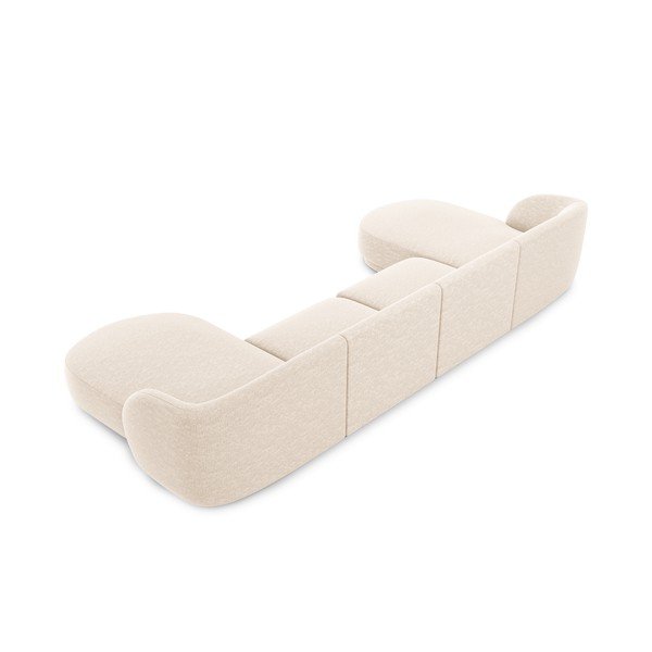 Krēmkrāsas stūra dīvāns Miley – Micadoni Home-image-4