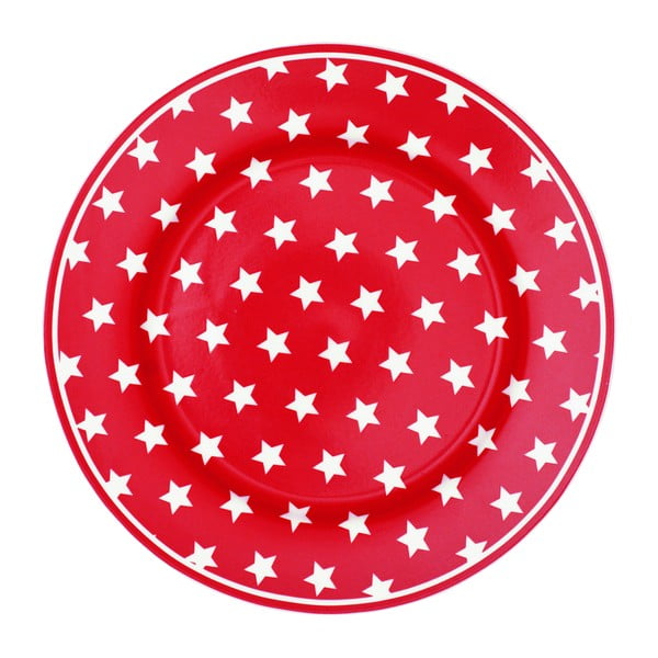 Plāksne Star Red, 20,5 cm
