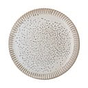 Pelēkbalts keramikas šķīvis Bloomingville Thea, ø 20 cm