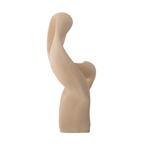 Bēša māla figūriņa Bloomingville Berhan, augstums 40,5 cm-image-2