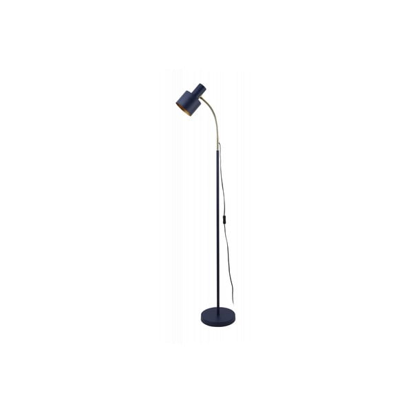 Tumši zila stāvlampa ar metāla abažūru (augstums 143 cm) Selvia II – GTV