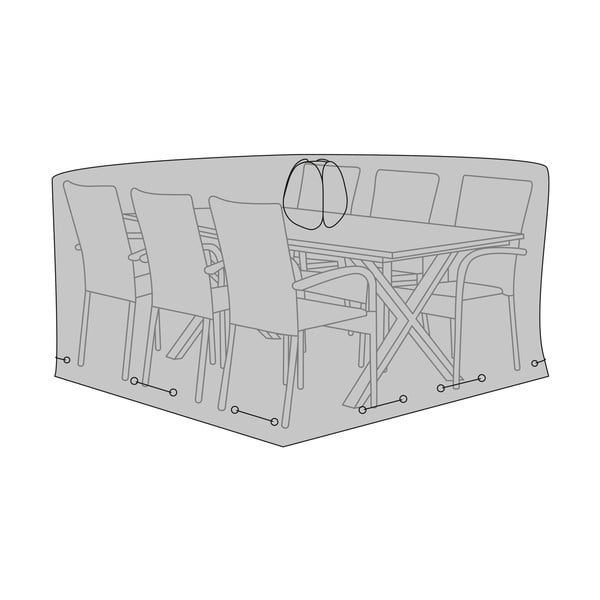 Aizsargpārklājs dārza galdam 235x155x95 cm – House Nordic-image-1