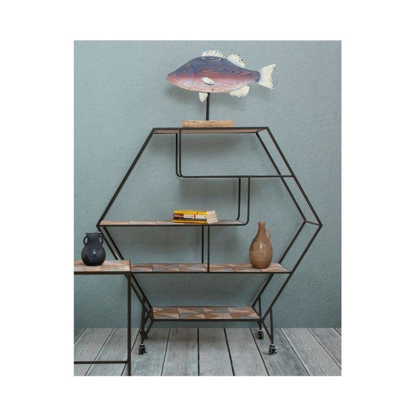 Mauro Ferretti Tridy grāmatu skapis, augstums 122 cm-image-4