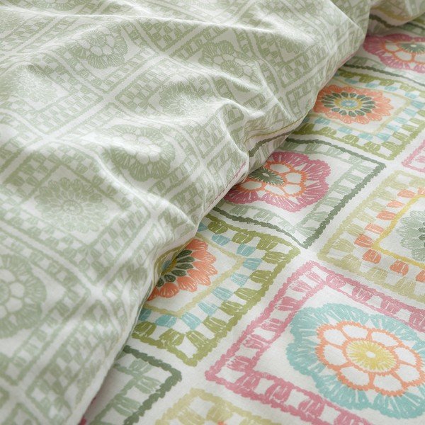 Divguļamā gultas veļa 200x200 cm Crochet Print – Catherine Lansfield-image-4