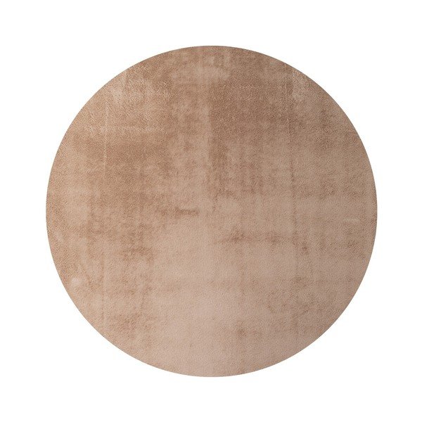 Bēšs mazgājams apaļš paklājs ø 80 cm Joy – Ayyildiz Carpets