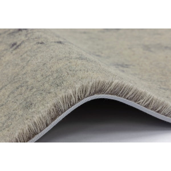 Bēšs vilnas paklājs 133x190 cm Calisia Vintage Flora – Agnella-image-3