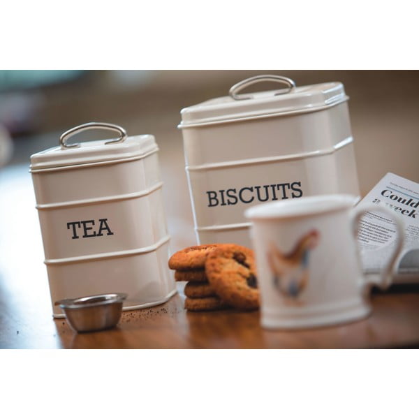 Tērauda konteiners cepumiem Living Nostalgia – Kitchen Craft-image-1