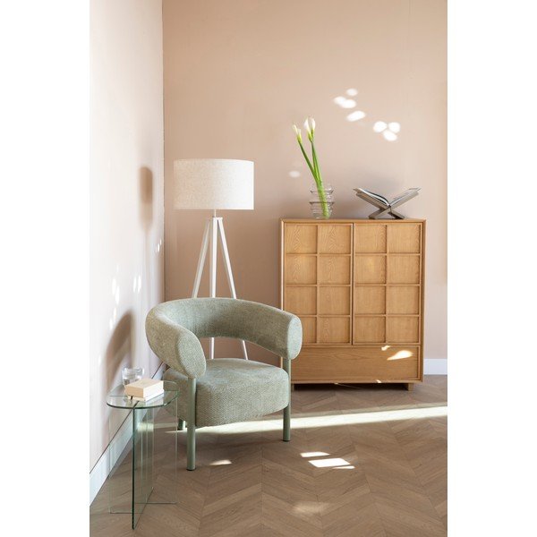 Dabīga toņa oša masīvkoka skapītis 100x120x45 cm Raster – Zuiver-image-1