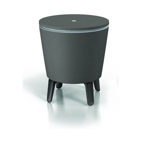 Plastmasas apaļš dārza galds ar ledus paplāti ø 49,5 cm Cool – Keter-image-2