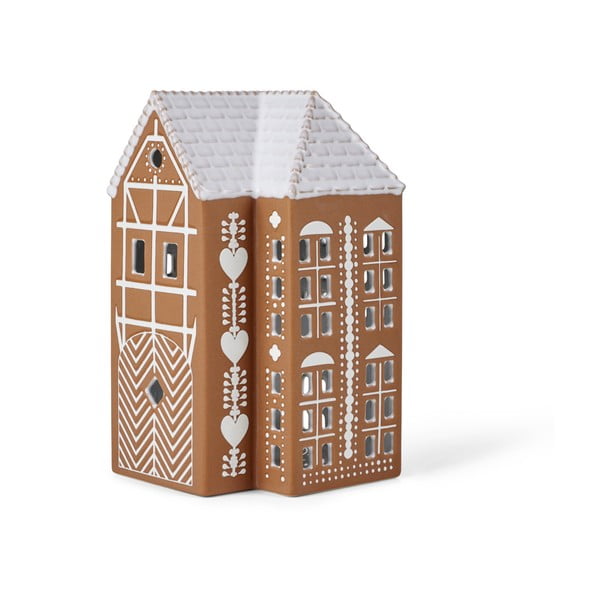Keramikas svečturis tējas svecītēm Gingerbread Lighthouse – Kähler Design