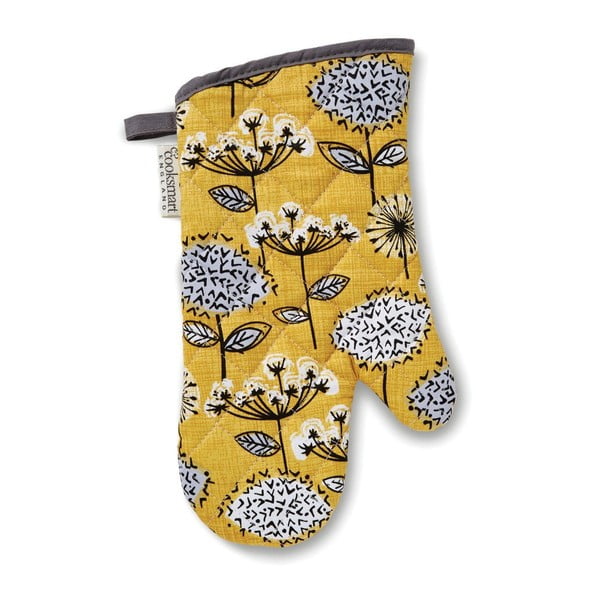 Virtuves dvieļu un cimda komplekts (4 gab.) Retro Meadow – Cooksmart ®-image-2