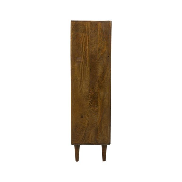 Brūna mango koka vitrīna 58x180 cm Mocu – Light & Living-image-3