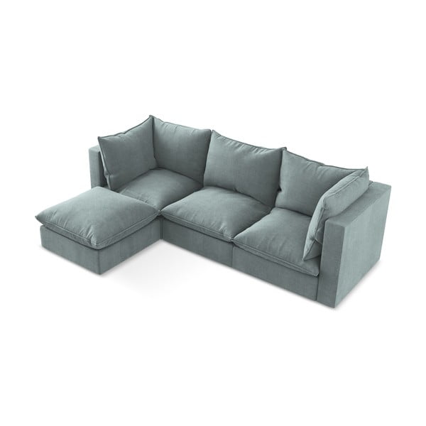 Zils stūra dīvāns (ar kreiso stūri/ar zvilni) Manao – Makamii-image-2