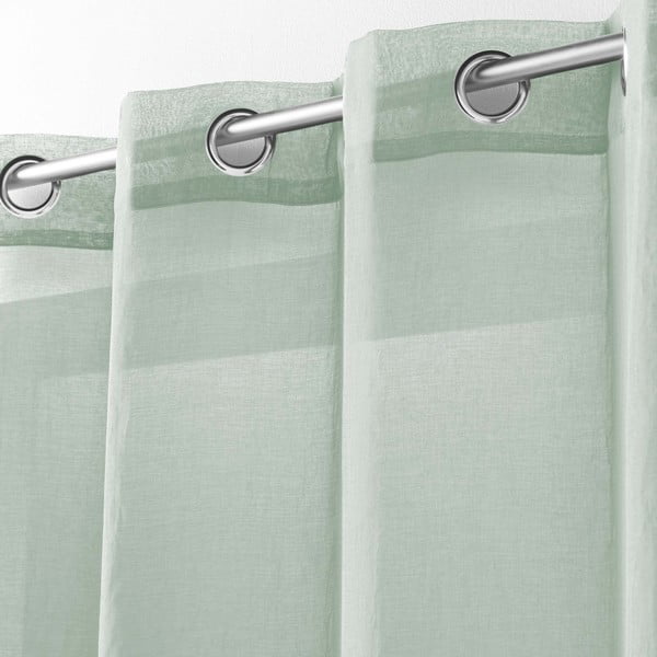 Gaiši zaļš dienas aizkars 140x240 cm Telma – douceur d'intérieur-image-1