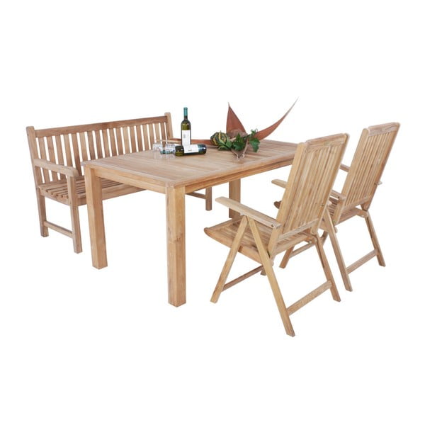 Dārza galds no tīkkoka Garden Pleasure Solo-image-1