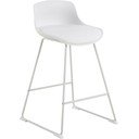 Balts bāra krēsls (sēdekļa augstums 66 cm) Tina – Actona