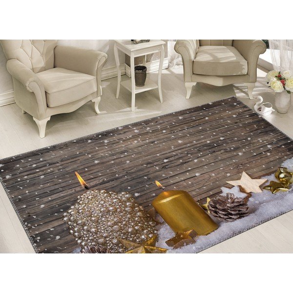 Paklājs Vitaus Ziemassvētku periodam Golden Rustic, 50 x 80 cm-image-1