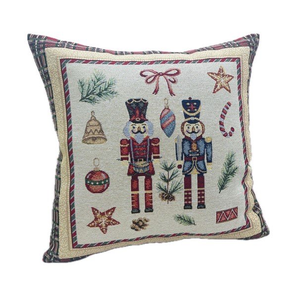 Spilvendrāna ar Ziemassvētku motīvu 45x45 cm Toy Soldier – Bizzotto