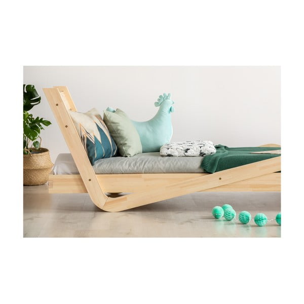 Bērnu gulta no priedes koka Adeko Zigzag, 80 x 200 cm-image-4