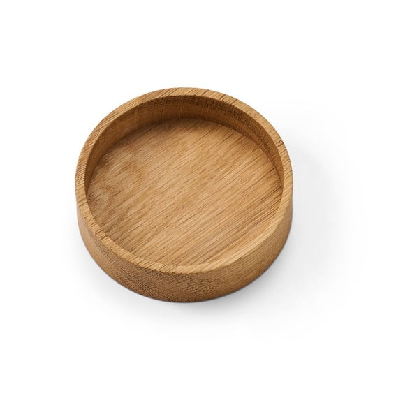 Dabīga toņa dekoratīva koka uzglabāšanas kaste ø 11x3 cm Circle S – LIND DNA-image-2