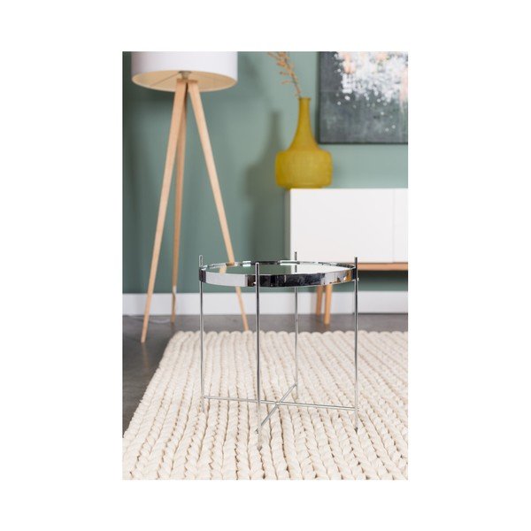 Sudraba krāsas žurnālgaldiņš Zuiver Cupid-image-1