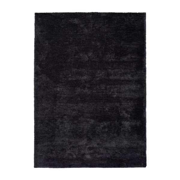 Antracīta melns paklājs Universal Shanghai Liso, 160 x 230 cm