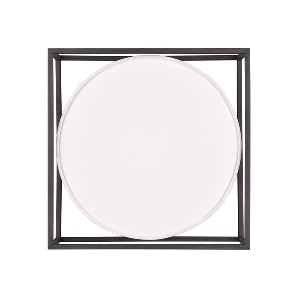 Matēti melna/bēša griestu lampa 30x30 cm Ross – Trio-image-2