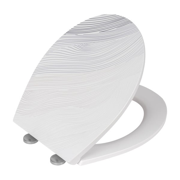 Automātiski aizverams tualetes poda sēdeklis 38 x 44,5 cm Menin – Wenko-image-2