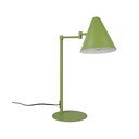 Zaļa galda lampa ar saliekamu konstrukciju (augstums 50,5 cm) Cosima – Trio