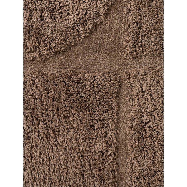 Brūns ar rokām darināts apaļš paklājs ø 160 cm Lambeth Jasper – Ted Baker-image-4