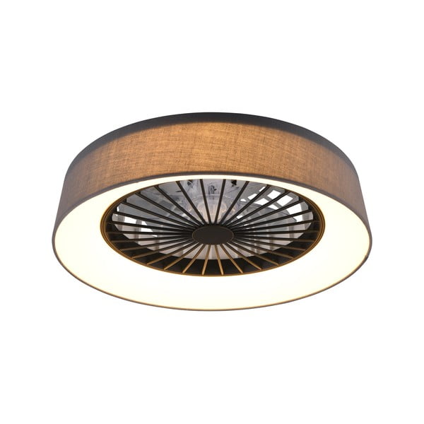 Pelēka LED griestu lampa Farsund – Trio-image-2