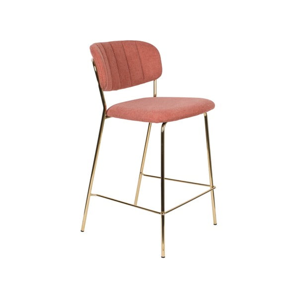 Rozā bāra krēsli (2 gab.) 89 cm Jolien – White Label-image-2