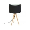 Melna galda lampa Zuiver Tripod Wood