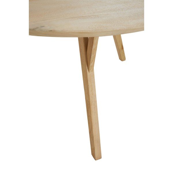 Mango masīvkoka apaļš ēdamgalds ø 120 cm Quenza – Light & Living-image-4