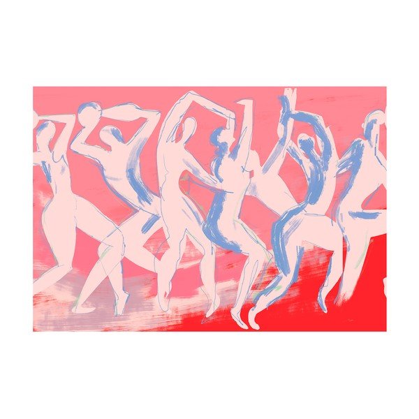 Plakāts 40x30 cm Dancing – By Garmi – The Poster Club