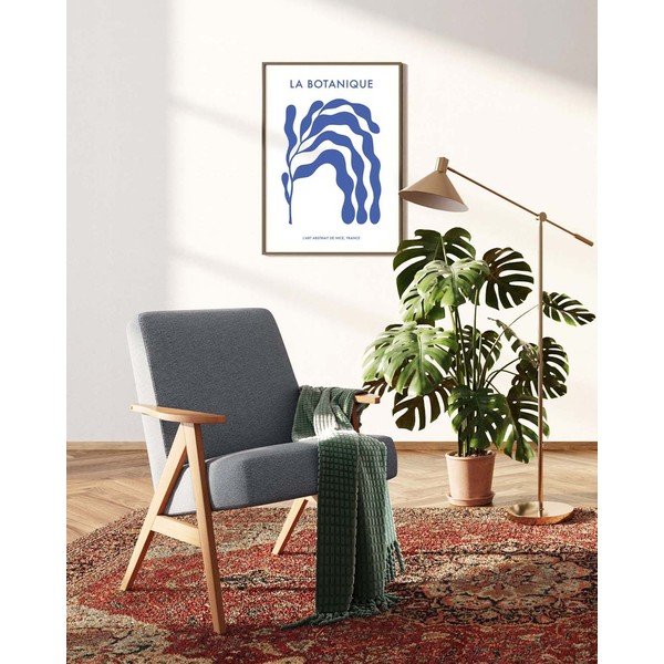 Gaiši zils atpūtas krēsls Ribo – Ame Yens-image-1