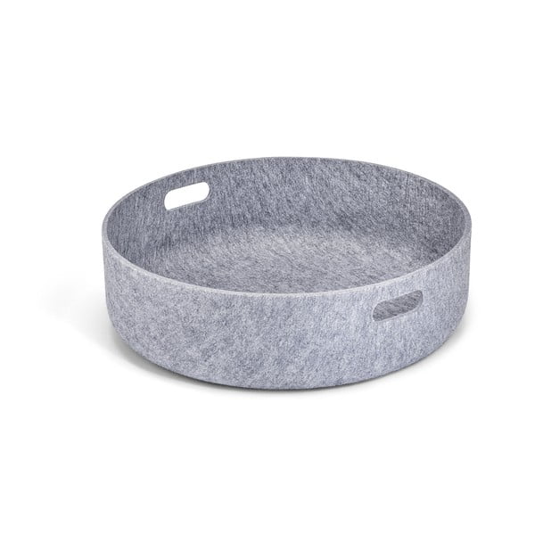 Uzglabāšanas tekstila grozs ø 46x12 cm Cesto Concrete – MiaCara